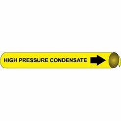 Precoiled and Strap-on Pipe Marker - High Pressure Condensate