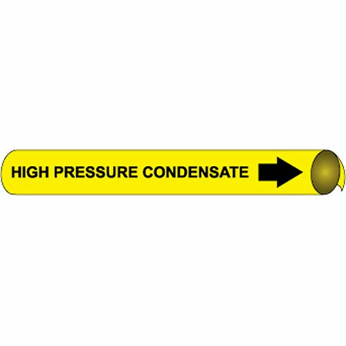 Precoiled and Strap-on Pipe Marker - High Pressure Condensate