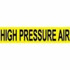 Pressure-Sensitive Pipe Marker - High Pressure Air, Pack Of 25