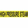 Pressure-Sensitive Pipe Marker - High Pressure Steam, Pack Of 25