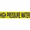 Pressure-Sensitive Pipe Marker - High Pressure Water, Pack Of 25