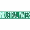 Pressure-Sensitive Pipe Marker - Industrial Water, Pack Of 25