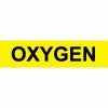 Pressure-Sensitive Pipe Marker - Oxygen, Pack Of 25 - Pkg Qty 25