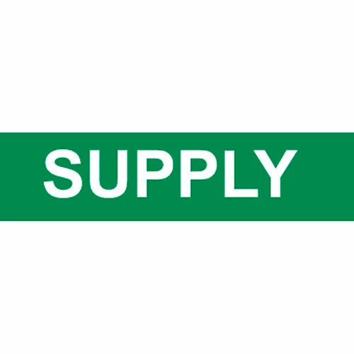 Pressure-Sensitive Pipe Marker - Supply, Pack Of 25