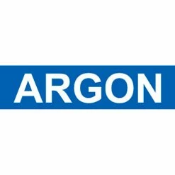 Pressure-Sensitive Pipe Marker - Argon, Pack Of 25