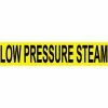 Pressure-Sensitive Pipe Marker - Low Pressure Steam, Pack Of 25