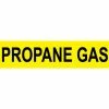 Pressure-Sensitive Pipe Marker - Propane Gas, Pack Of 25