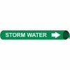 Precoiled and Strap-on Pipe Marker - Storm Water