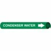 Precoiled and Strap-on Pipe Marker - Condenser Water