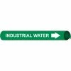Precoiled and Strap-on Pipe Marker - Industrial Water