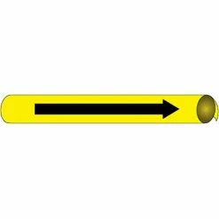 Precoiled and Strap-on Pipe Marker - Direction Arrow