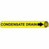 Precoiled and Strap-on Pipe Marker - Condensate Drain