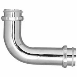 Dearborn Brass 1033DBN-1 Closet Flush Elbow 20 Gauge Brass Nuts 2" x 6" x 8" - Pkg Qty 5