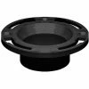 Oatey 43525 3" Or 4" PVC Long Pattern Closet Flange With Plastic Ring Without Test Cap - Pkg Qty 6