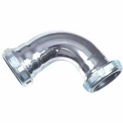 Dearborn Brass 8477 45 Degree Slip Joint Elbow Chrome, 20 Gauge 1-1/4" - Pkg Qty 5