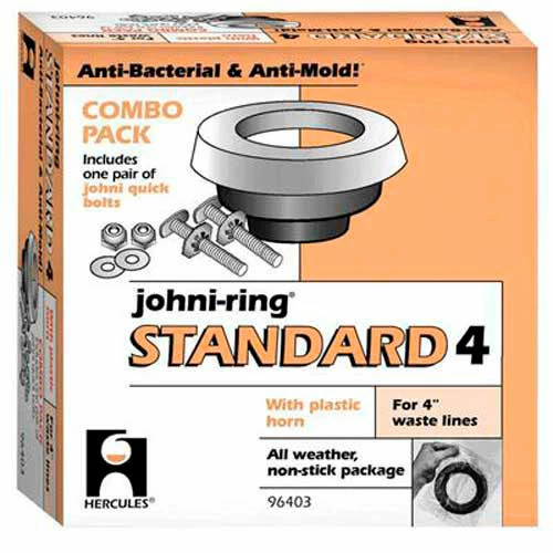 Hercules 96401 3" or 4" Johni-Rings - Regular Flat Ring, Combo Pack - Pkg Qty 48
