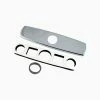Sloan® SFP22A CP 8 in Trim Plate Kit, Single Hole, Chrome Finish