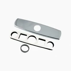 Sloan® SFP22A CP 8 in Trim Plate Kit, Single Hole, Chrome Finish